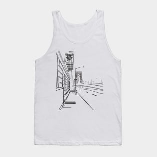 George Washington Bridge Tank Top